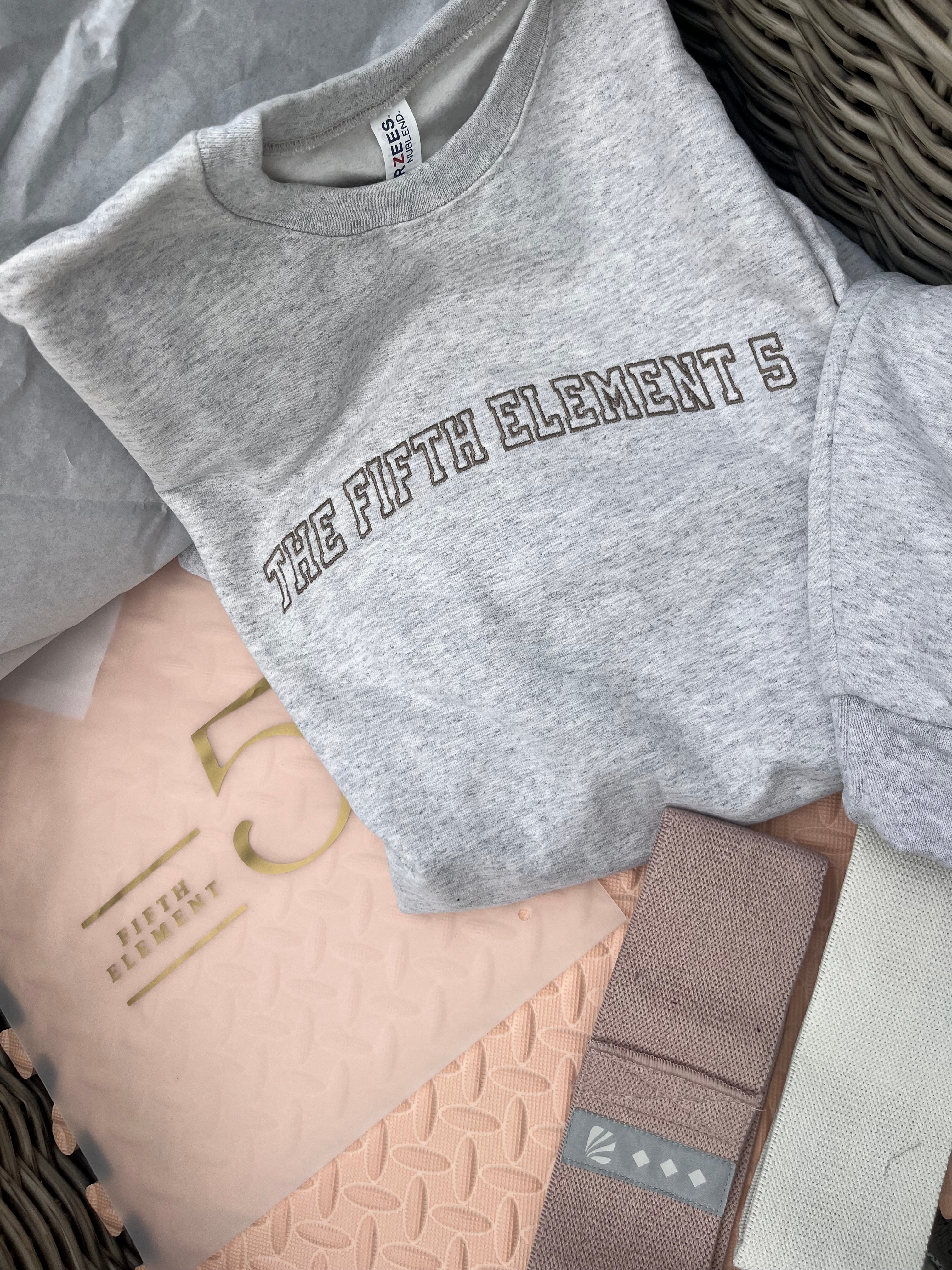 Embroidered Crewneck